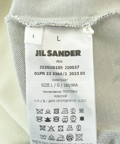 JIL SANDER（ジルサンダー）スウェット 白 サイズ:L メンズ/2200619325077