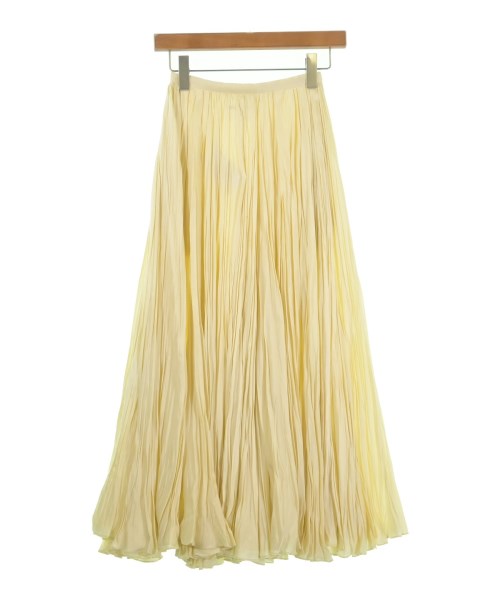 JIL SANDER（ジルサンダー）ロング・マキシ丈スカート 白 サイズ:32(XXS位) レディース/2200619653064