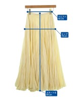 JIL SANDER（ジルサンダー）ロング・マキシ丈スカート 白 サイズ:32(XXS位) レディース/2200619653064