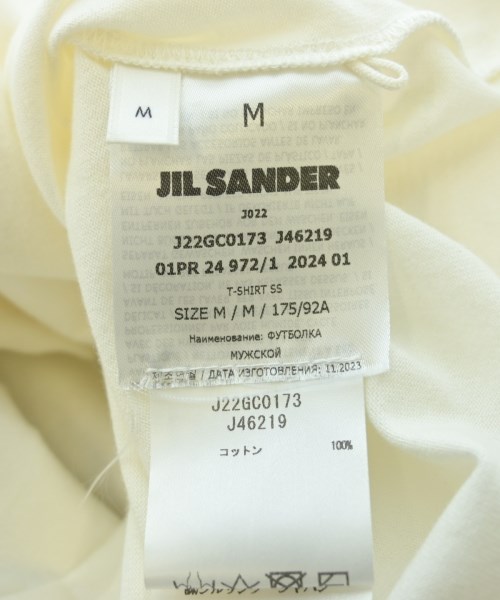 JIL SANDER（ジルサンダー）Tシャツ・カットソー 白 サイズ:M メンズ/2200619847241