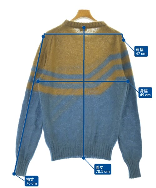 JIL SANDER（ジルサンダー）ニット・セーター 茶 サイズ:48(L位) メンズ/2200610690129