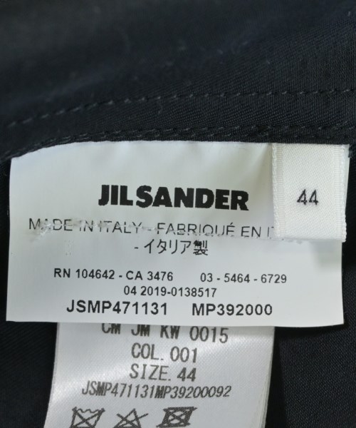 JIL SANDER（ジルサンダー）ステンカラーコート 黒 サイズ:44(S位) メンズ/2200620951395