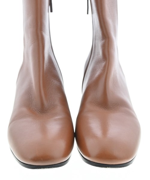 JIL SANDER（ジルサンダー）ブーツ 茶 サイズ:EU38 1/2(25cm位) レディース/2200620951500