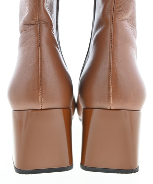 JIL SANDER（ジルサンダー）ブーツ 茶 サイズ:EU38 1/2(25cm位) レディース/2200620951500