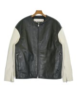 JIL SANDER（ジルサンダー）ライダース 黒 サイズ:48(L位) メンズ/2200601447053