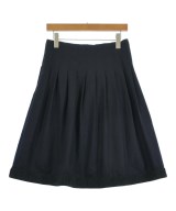 JIL SANDER（ジルサンダー）ひざ丈スカート 紺 サイズ:34(XXS位) レディース/2200604750044