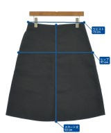 JIL SANDER（ジルサンダー）ひざ丈スカート 黒 サイズ:34(XXS位) レディース/2200603407048