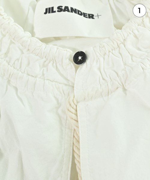 JIL SANDER +（ジルサンダープラス）ブラウス 白 サイズ:32(XXS位) レディース/2200607844528