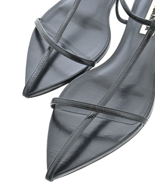 JIL SANDER（ジルサンダー）サンダル 黒 サイズ:EU38(24.5cm位) レディース/2200608503011