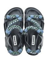 JIL SANDER（ジルサンダー）サンダル 黒 サイズ:EU38(24.5cm位) レディース/2200608787039