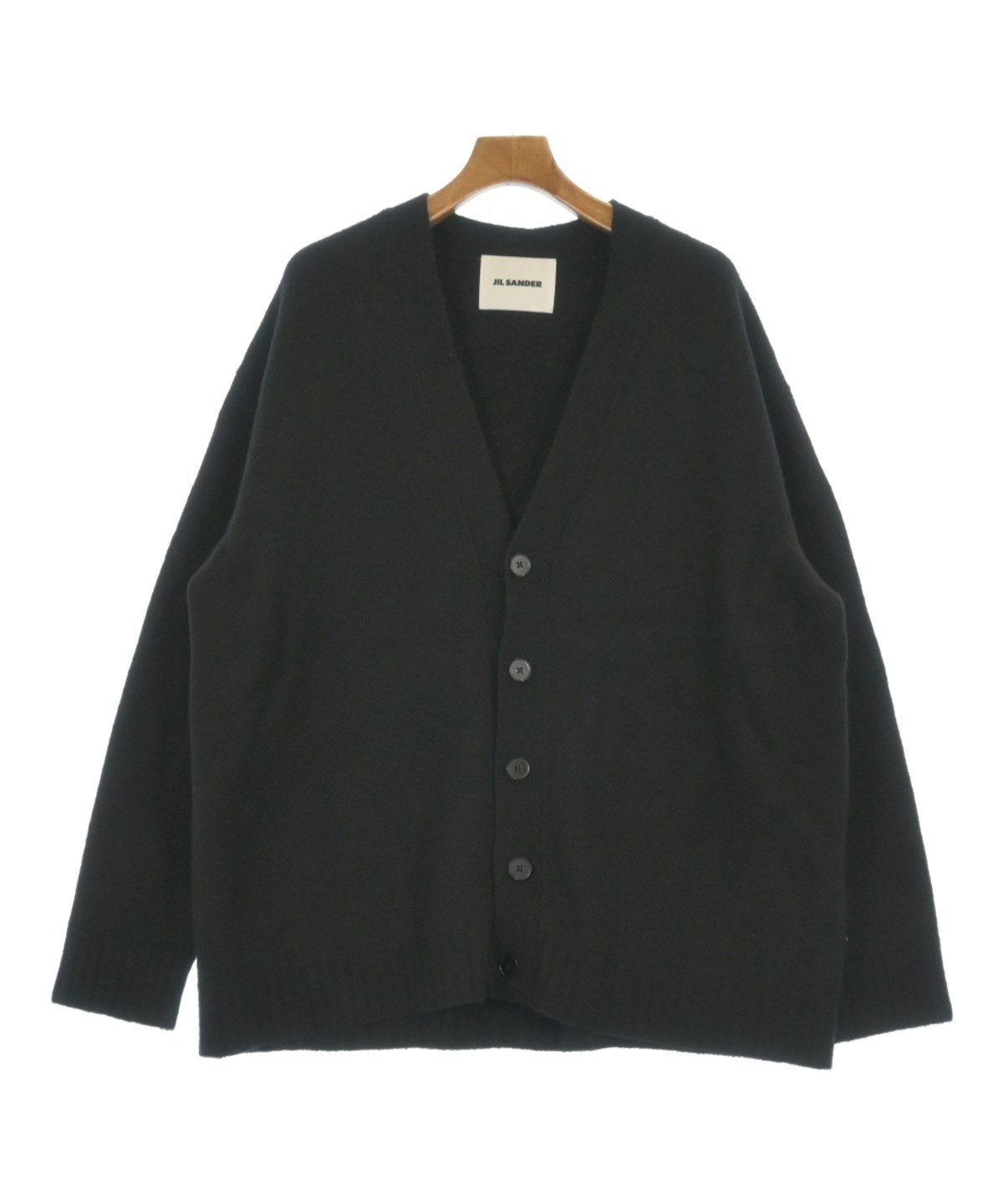 専用 JIL SANDER カーディガン 46 JIL SANDER(ジルサンダー)カーディガン 黒 サイズ:44(S位