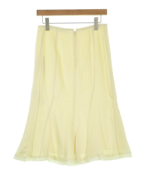 JIL SANDER（ジルサンダー）ロング・マキシ丈スカート 黄 サイズ:32(XXS位) レディース/2200668984072