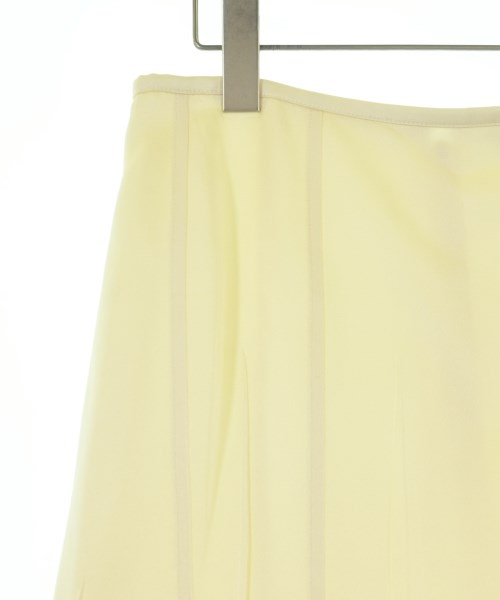 JIL SANDER（ジルサンダー）ロング・マキシ丈スカート 黄 サイズ:32(XXS位) レディース/2200668984072