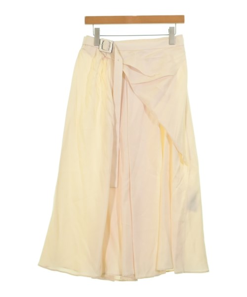 JIL SANDER(ジルサンダー)ロング・マキシ丈スカート 白 サイズ:34(XS位)/2200669958430