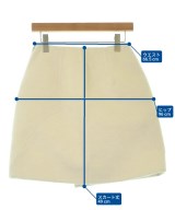 JIL SANDER（ジルサンダー）ひざ丈スカート 白 サイズ:34(XS位) レディース/2200668250047