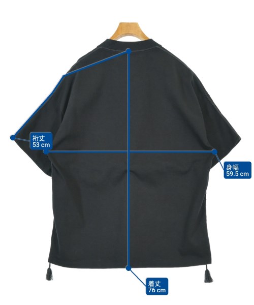 JIL SANDER（ジルサンダー）Tシャツ・カットソー 黒 サイズ:M メンズ/2200671926311