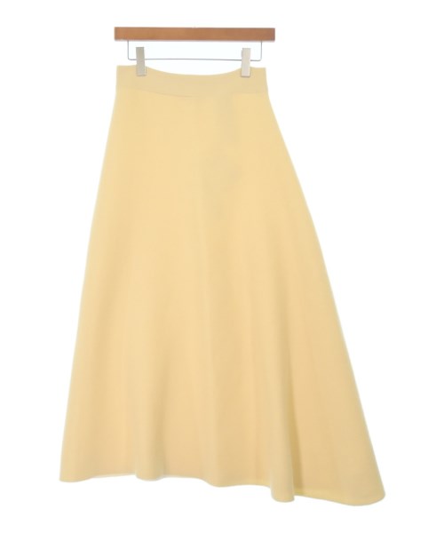 JIL SANDER(ジルサンダー)ロング・マキシ丈スカート 黄 サイズ:34(XXS位)/2200672764141