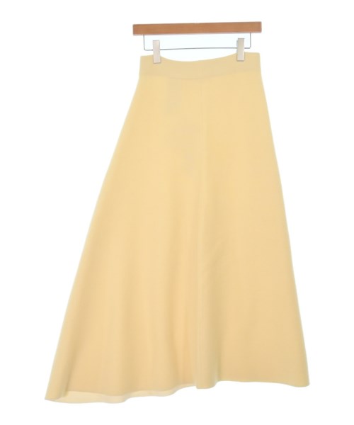JIL SANDER（ジルサンダー）ロング・マキシ丈スカート 黄 サイズ:34(XXS位) レディース/2200672764141