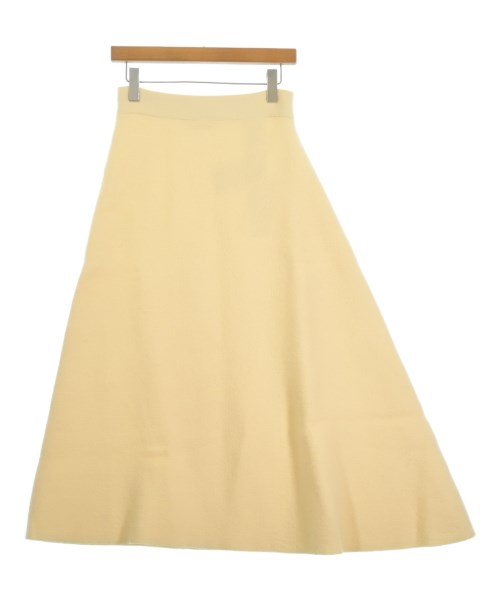 JIL SANDER(ジルサンダー)ロング・マキシ丈スカート 黄 サイズ:34(XXS位)/2200672764158