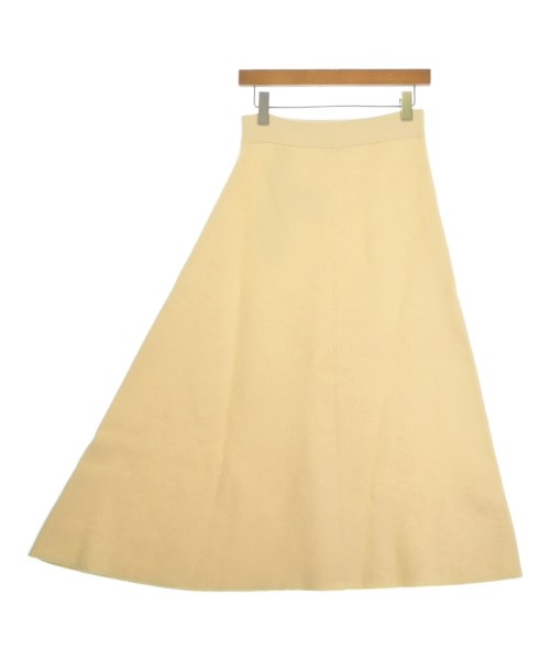 JIL SANDER（ジルサンダー）ロング・マキシ丈スカート 黄 サイズ:34(XXS位) レディース/2200672764158