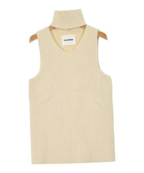 JIL SANDER(ジルサンダー)ベスト 白 サイズ:38(S位)/2200672764165