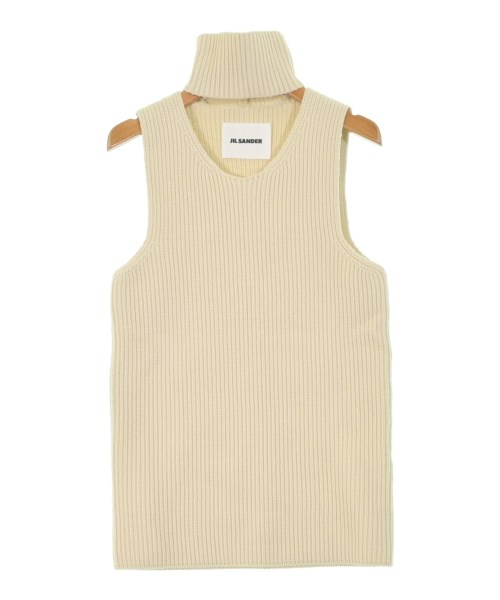 JIL SANDER(ジルサンダー)ベスト 白 サイズ:36(XS位)/2200672789076