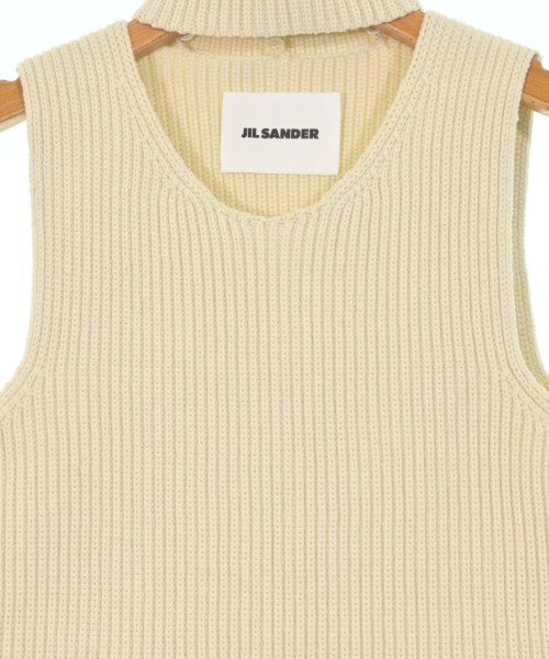 JIL SANDER（ジルサンダー）ベスト 白 サイズ:36(XS位) レディース/2200672789076