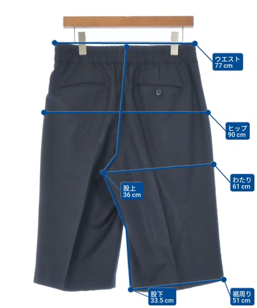 JIL SANDER（ジルサンダー）ショートパンツ 紺 サイズ:44(S位) メンズ/2200667730069