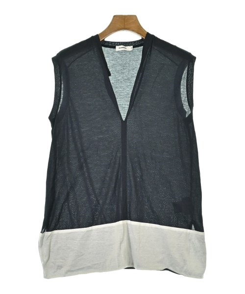 JIL SANDER(ジルサンダー)ノースリーブ 紺 サイズ:S/2200670512034