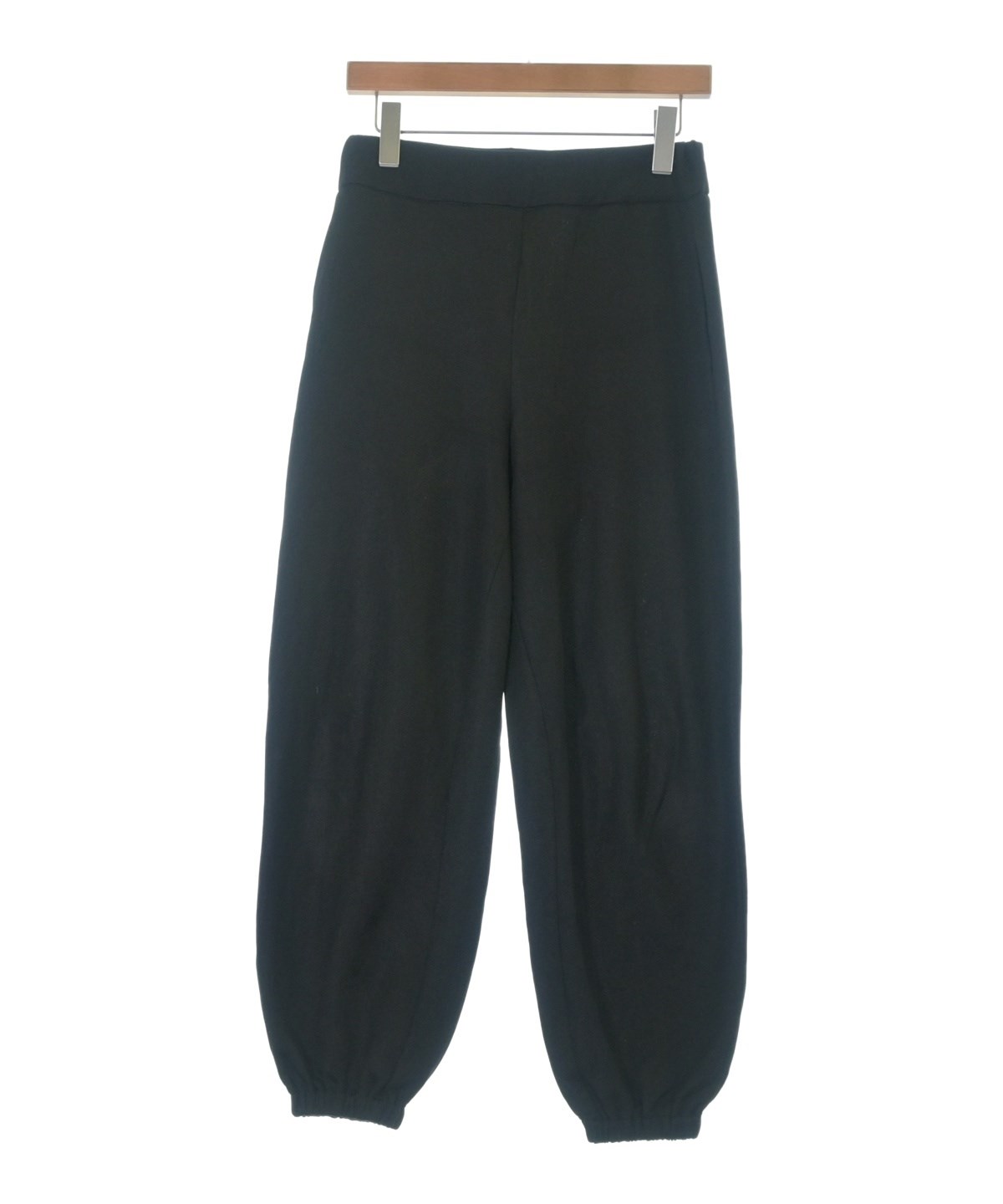 ラフシモンズ期 ジルサンダー 10SSスエットクロップドパンツ JIL SANDER（ジルサンダー）クロップドパンツ 黒 サイズ:32(L位