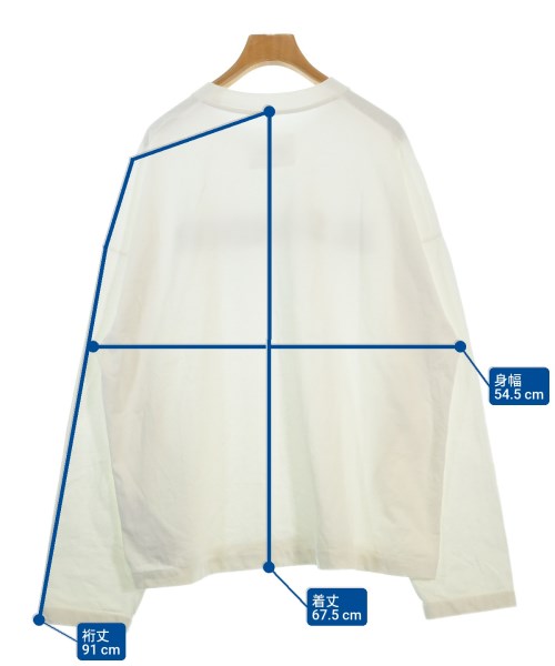 JIL SANDER（ジルサンダー）Tシャツ・カットソー 白 サイズ:M レディース/2200673925015