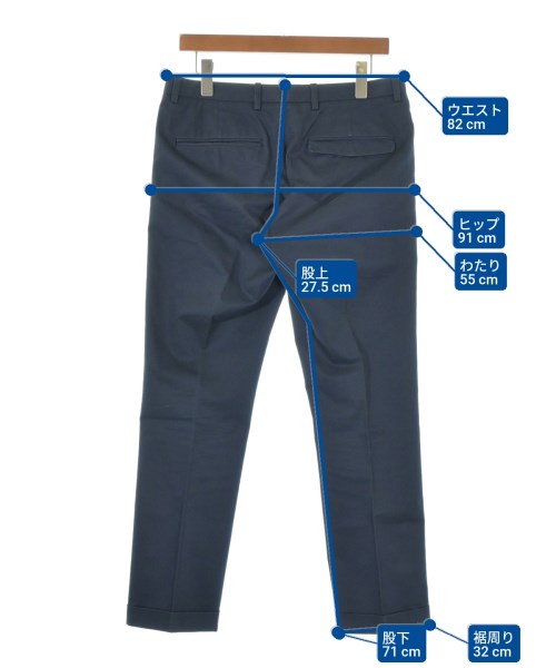 JIL SANDER（ジルサンダー）スラックス 紺 サイズ:46(M位) メンズ/2200674019027