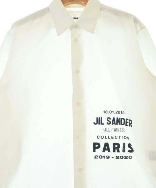JIL SANDER（ジルサンダー）カジュアルシャツ 白 サイズ:39(M位) メンズ/2200674263079
