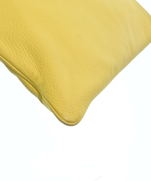 JIL SANDER（ジルサンダー）クラッチバッグ 黄 サイズ:- レディース/2200674573079