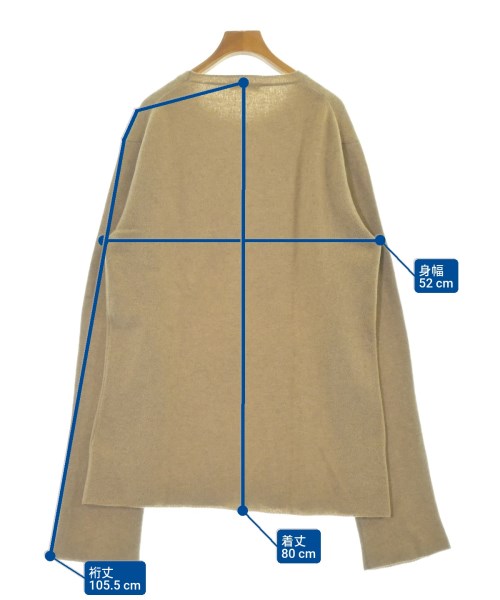 JIL SANDER（ジルサンダー）ニット・セーター ベージュ サイズ:34(XXS位) レディース/2200675473064