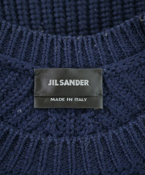 JIL SANDER（ジルサンダー）ニット・セーター 紺 サイズ:44(S位) メンズ/2200672342134