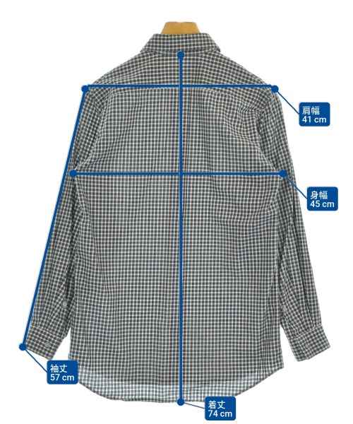 JIL SANDER（ジルサンダー）カジュアルシャツ 黒 サイズ:38(S位) メンズ/2200672342899