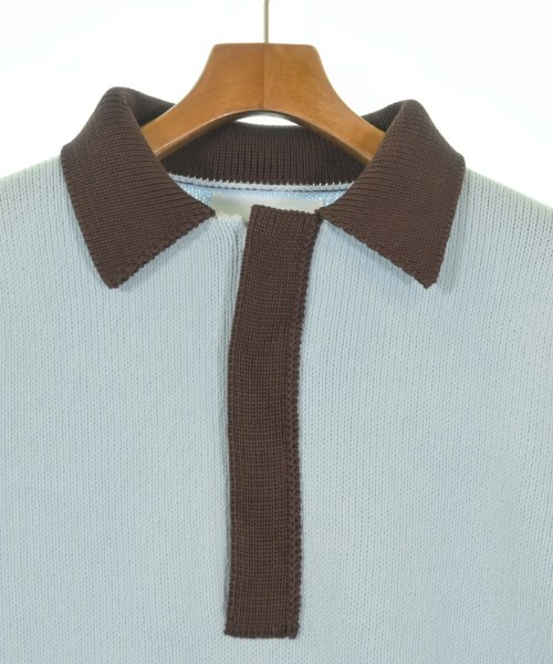 JIL SANDER（ジルサンダー）ニット・セーター 青 サイズ:48(L位) メンズ/2200675749077