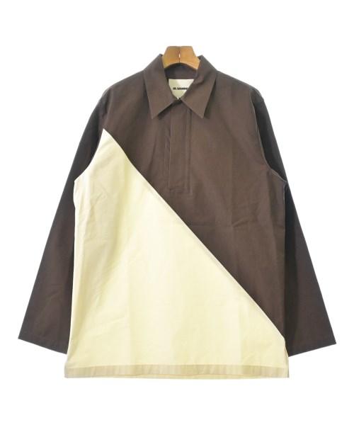 JIL SANDER(ジルサンダー)カジュアルシャツ 茶 サイズ:46(M位)/2200675749138