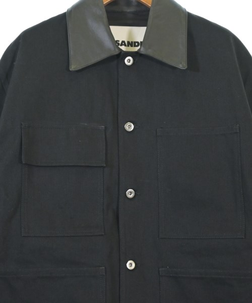 JIL SANDER（ジルサンダー）カバーオール 黒 サイズ:46(M位) メンズ/2200674721159