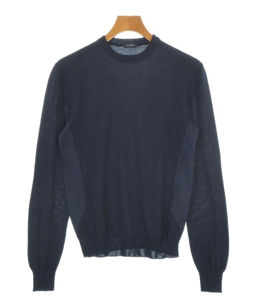 JIL SANDER(ジルサンダー)ニット・セーター 紺 サイズ:44(S位)/2200677741208