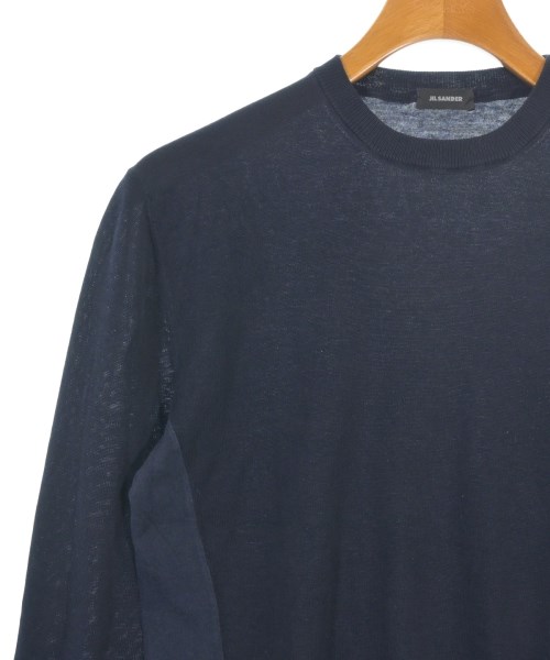 JIL SANDER（ジルサンダー）ニット・セーター 紺 サイズ:44(S位) メンズ/2200677741208