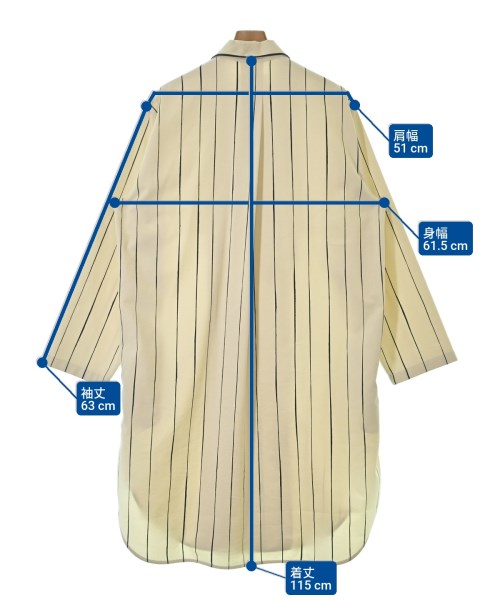 JIL SANDER（ジルサンダー）カジュアルシャツ 白 サイズ:40(L位) メンズ/2200677991016