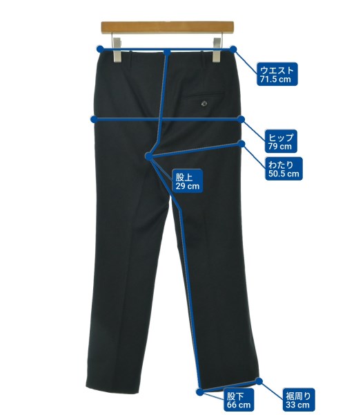 JIL SANDER（ジルサンダー）スラックス 黒 サイズ:34(XXS位) レディース/2200678764015