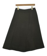 JIL SANDER（ジルサンダー）ロング・マキシ丈スカート 茶 サイズ:34(XXS位) レディース/2200678919019