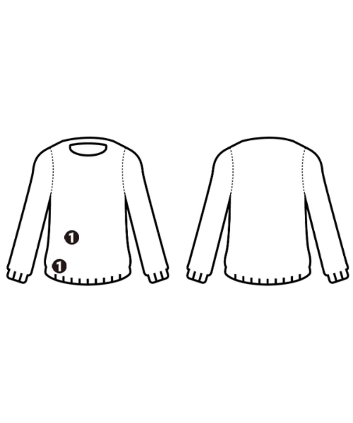 JIL SANDER（ジルサンダー）ニット・セーター 白 サイズ:S レディース/2200678919040