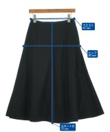 JIL SANDER（ジルサンダー）ロング・マキシ丈スカート 黒 サイズ:36(XS位) レディース/2200678919057
