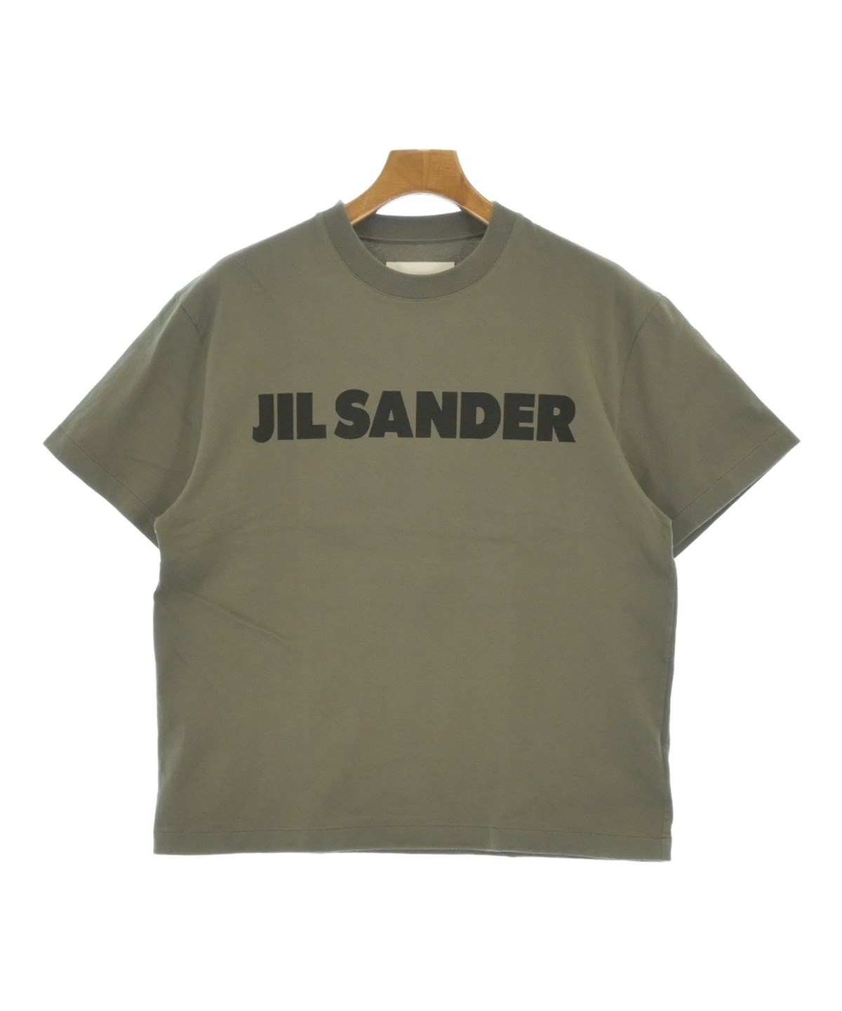 JIL SANDER ロゴ Tシャツ 半袖 オリーブグリーン JIL SANDER オリーブ