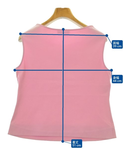 JIL SANDER（ジルサンダー）タンクトップ ピンク サイズ:36(XS位) レディース/2200680465054