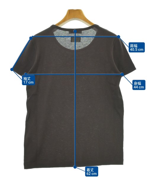 JIL SANDER（ジルサンダー）Tシャツ・カットソー 茶 サイズ:S レディース/2200680465078